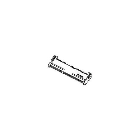 Molex Telecom And Datacom Connector, 22 Contact(S), Female, Right Angle, Surface Mount Terminal 470182000